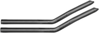 Profile Design 26a Aluminum Aerobar Extensions - Aluminum, 400mm, Black PAA Aero Bar Extensions