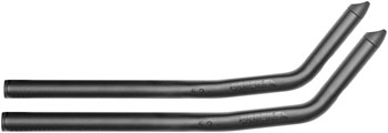 Profile Design 52a Aluminum Aerobar Extensions - Aluminum, 400mm, Black PAA Aero Bar Extensions