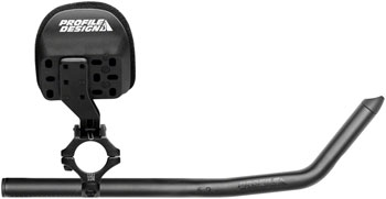Profile Design Flip Ergo 52a Aerobar - Aluminum, 340mm, Black EA Clip-On Aero Bar