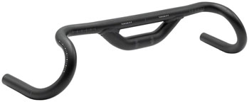 Redshift Sports Top Shelf Road Drop Handlebar - Aluminum, 31.8mm, 53cm, 50mm Rise, Black EA Drop Handlebar