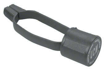 Profile Design Universal Aerobar Computer Mount: 25mm length, Black EA Aero Bar Part