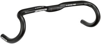 Full Speed Ahead A-Wing Pro AGX Drop Handlebar - Aluminum, 31.8mm, 46cm, Black EA Drop Handlebar