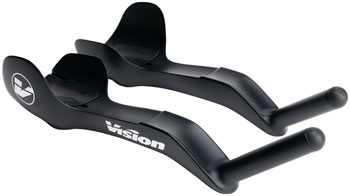 Vision Metron TFE EVO Extensions, Full Carbon, Triathlon/Time TrialAerobar Extensions, 320mm - Black EA Aero Bar Extensions