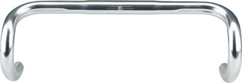 MSW Short Drop Handlebar - Aluminum, 26mm, 42cm, Silver EA Drop Handlebar