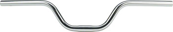 MSW High-Rise Bar 100mm Rise w/ 15d Sweep, Silver EA Cruiser/Multi-Position Handlebar