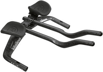 Vision TriMax Carbon Si013 Handlebar, 31.8mm Clamp Diameter, 400mm Width, JS-Bend Shape, Aero Road Profile – Carbon EA Integrated Handlebar/Aero Bar