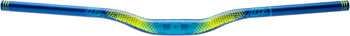 TruVativ Descendant CoLab Troy Lee Designs Riser Bar - 35mm clamp, 760mm width, 25mm rise, Starburst Cyan/Blue Starburst Cyan/Blue EA Flat/Riser Handlebar