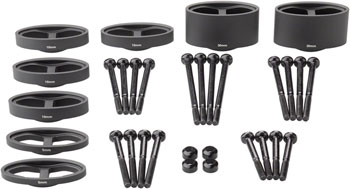Zipp Vuka Aero C1 Riser Kit (2 x 5 mm, 4 x 10mm, 2 x 30 mm) with bolts EA Aero Bar Part