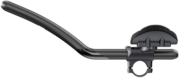 Zipp Vuka Aerobar Extensions - Evo 110, Carbon, High Black EA Clip-On Aero Bar