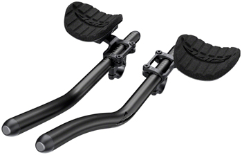 Zipp Vuka Aerobar Extensions - Evo 70, Aluminum, High Black EA Clip-On Aero Bar
