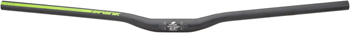 Spank Spoon 800 Handlebar - 31.8mm Clamp, 800mm, 20mm Rise, Black/Green EA Flat/Riser Handlebar