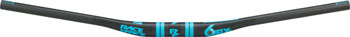 RaceFace SIXC Carbon Riser Handlebar: 35 x 820mm Rise Blue EA Flat/Riser Handlebar