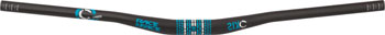 RaceFace SixC Riser Carbon Handlebar: 31.8 x 785mm 3/4" Rise Turquoise EA Flat/Riser Handlebar