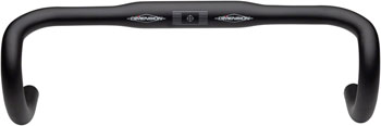 MSW Flat Top Shallow Drop Handlebar - Aluminum, 31.8mm, 38cm,Black EA Drop Handlebar