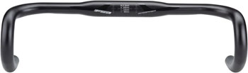 Full Speed Ahead Gossamer Compact Drop Handlebar - Aluminum, 31.8mm, 44cm, Black EA Drop Handlebar