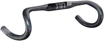 Full Speed Ahead SL-K Compact Drop Handlebar - Carbon, 31.8mm, 44cm, Black EA Drop Handlebar