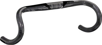 Full Speed Ahead K-Force Compact Drop Handlebar - Carbon, 31.8mm, 40cm, Black EA Drop Handlebar