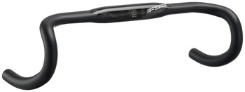 Full Speed Ahead Energy Compact SCR Handlebar - Aluminum, 31.8mm Clamp, 38cm, Black EA Drop Handlebar
