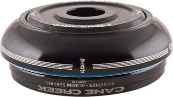 Cane Creek 40 IS42/28.6 Short Cover Top Headset Black EA Headset Upper