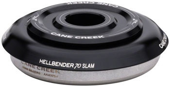 Cane Creek Hellbender 70 Slam Upper Headset - IS41/28.6/H4.6, Black EA Headset Upper
