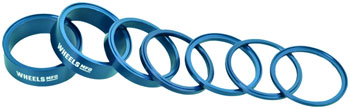 Wheels Manufacturing StackRight Headset Spacer Kit - Teal EA Headset Stack Spacer