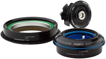Cane Creek 40 ZS44/28.6 / H8 ZS56/30 Headset, Black EA Headsets