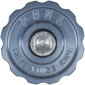 Paul Component Engineering Klamper Headset Top Cap - Aluminum w/Stainless-Steel Bolt, Pewter EA Headset Top Cap