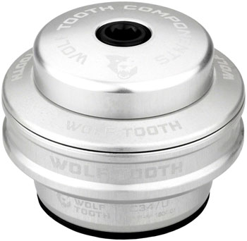 Wolf Tooth Performance Headset - EC34/28.6 Upper, 16mm Stack, Raw Silver Raw Silver EA Headset Upper