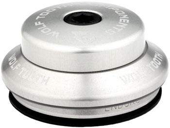 Wolf Tooth Performance Headset - IS41/28.6 Upper, 7mm Stack, Raw Silver Raw Silver EA Headset Upper