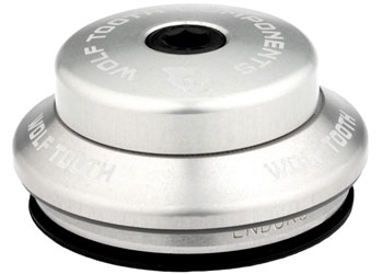 Wolf Tooth Premium Headset - IS41/28.6 Upper, 7mm Stack, Raw Silver Raw Silver EA Headset Upper