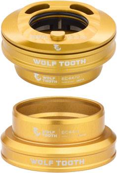 Wolf Tooth Premium Internal Headset - EC44 Upper / EC44 Lower, For Enve In-Route System Only, Gold EA Headsets