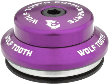Wolf Tooth Premium Headset - IS41/28.6 Upper, 7mm Stack, Ultraviolet Purple Ultraviolet Purple EA Headset Upper