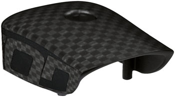 Vision Metron ACR Carbon Top Cap, Compatible with Metron 5D ACR System, Vision Logo – Carbon EA Aero Bar Part