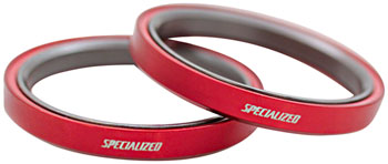Cane Creek Hellbender Lite Headset Bearing Kit - Fits 2024 Specialized Tarmac SL8, (2) 49.5mm Bearings, 45 x 45 Red KIT Headset Bearing