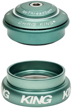 Chris King InSet i8 Headset - 1-1/8 - 1-1/4", 44/44mm, Matte Jade Matte Jade EA Headsets