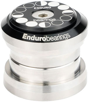 Enduro HDK-0008 External Bearing Kit - EC34/28.6 Upper | EC34/30 Lower, Angular Contact Bearings, Straight, Stainless Steel Stainless Steel EA Headsets