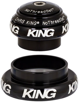 Chris King NoThreadset Headset - 1.5" Tapered, 34/44, Black EA Headsets
