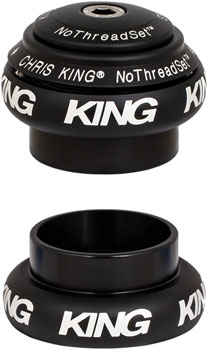 Chris King NoThreadSet Headset - 1-1/8", Matte Black Matte Black EA Headsets