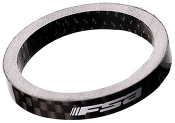 Full Speed Ahead Carbon Headset Spacer, 1-1/8" x 5mm EA Headset Stack Spacer
