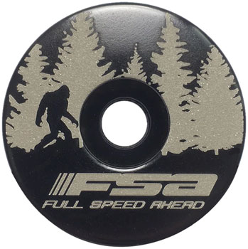 Full Speed Ahead Sasquatch Custom Top Cap EA Headset Top Cap