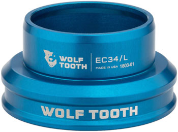 Wolf Tooth Premium Headset - EC34/30 Lower, Blue EA Headset Lower