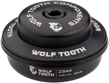 Wolf Tooth Premium Headset - ZS44/28.6 Upper, 6mm Stack, Black EA Headset Upper