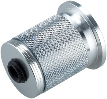 Wolf Tooth Compression Plug fits 1 1/8" Steerer Silver EA Compression Plug