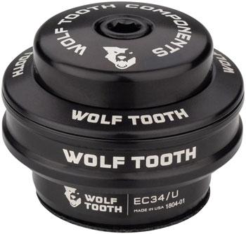Wolf Tooth Performance Headset - EC34/28.6 Upper, 16mm Stack, Black EA Headset Upper
