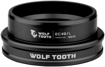 Wolf Tooth Performance Headset - EC49/40 Lower, Black EA Headset Lower