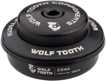 Wolf Tooth Performance Headset - ZS44/28.6 Upper, 6mm Stack, Black EA Headset Upper