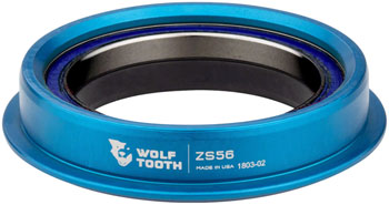 Wolf Tooth Performance Headset - ZS56/40 Lower, Blue EA Headset Lower