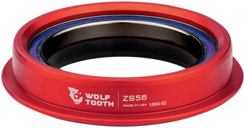 Wolf Tooth Performance Headset - ZS56/40 Lower, Red EA Headset Lower