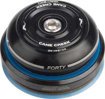 Cane Creek 40 IS42/28.6 IS52/40 Short Cover Headset, Black EA Headsets