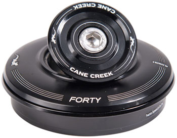 Cane Creek 40 ZS56/28.6 Complete Headset - Includes Upper and Lower, Black EA Headsets